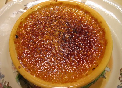 Creme-Brulee - flambiert