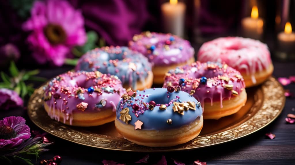 schicke luxus donuts